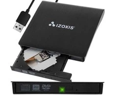 Išorinis diskas + CD įrašymo įrenginys Izoxis 24351