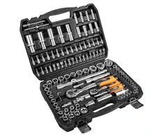 Rinkin Kluczy Nasadowych10-212, 108 VNT, Rosemiary 1/4 ir 1/2, Blades, NEO TOOLS