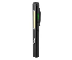 Lampa 450 lm COB LED apžiūros lempa + lazeris + UV spindulys + žibintuvėlis 4 viename