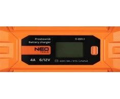 Neo Prostownik, Automatinis įkroviklis 4A/70W, 3-120Ah, rūgštiniams / AGM / GEL akumuliatoriams