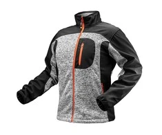 Bluza, Megztas džemperis, sutvirtintas minkštu audiniu, XL dydis