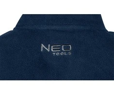 Bluza, Tamsiai mėlynas flisinis džemperis, L dydis