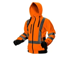 Bluza, Padidinto matomumo darbinė striukė, oranžinė