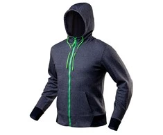 Neo Tools Bluza, PREMIUM darbinis džemperis, dvigubo sluoksnio, M dydis