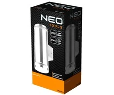 Sieninis šviestuvas Neo Tools Dviguba sidabrinė lauko lempa