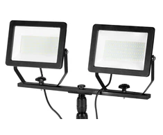Neo Tools Reflektor Dvigubas prožektorius 2 x 100 W SMD LED 2 x 8500 lm ant 1,8 m stovo