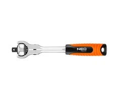 Terkšlė NEO 1/2", 360°, 72T, dviejų dalių rankena