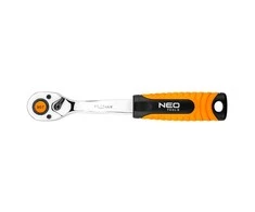 Neo Tools Terkšlė NEO 08-530 1/4", 90T, 155 mm, CrV plienas