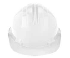 Kask Baltas apsauginis šalmas su CE sertifikatu