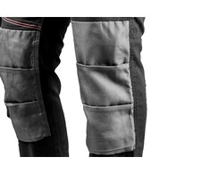 Neo Tools Kelnės HD Slim darbo kelnės su diržu, XXXL dydis