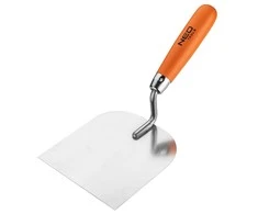 Tinko Mentelė NEO 50-134, 120 mm, suapvalinta, medine rankena