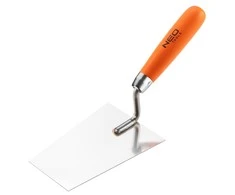Tinko mentelė NEO 50-141 (trapecinė, 140 mm, medine rankena)
