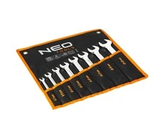 Plokšti veržliarakčių rinkinys NEO 09-851 (8 vnt., 6-22 mm)