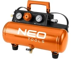 Neo „Energy+“ 18 V akumuliatorinis kompresorius, 8 barai, 3,8 l, be akumuliatoriaus