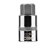 Końcówka Šešiakampis antgalis ant 1/2" lizdo, H19 x 55 mm