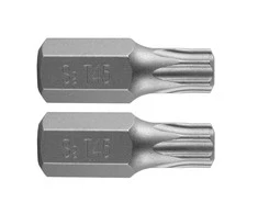 Końcówka Torx antgalis T45 x 30 mm, S2, 2 vnt.