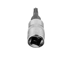 Końcówka Torx TX15 antgalis ant 1/4 colio lizdo, trumpas, 37 mm