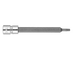 Końcówka Torx TX15 antgalis ant 1/4 colio lizdo, ilgas, 87 mm