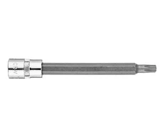 Końcówka Torx TX27 antgalis ant 1/4 colio lizdo, ilgas, 87 mm