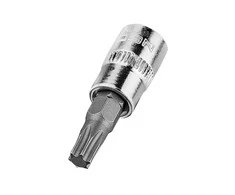 Końcówka Torx TX30 antgalis ant 1/4 colio lizdo, trumpas, 37 mm