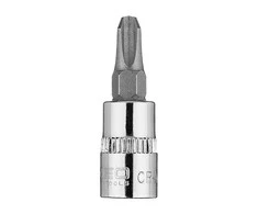 Końcówka PH3 atsuktuvo antgalis ant 1/4 colio lizdo, trumpas, 37 mm