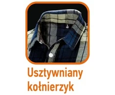 Neo Koszula Tamsiai mėlyni, alyvuogių žali ir juodi flaneliniai marškiniai, M dydis