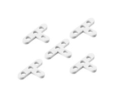 Krzyżyki T formos tarpikliai 6,0 mm, 50 vnt.