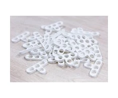 Krzyżyki T formos tarpikliai 6,0 mm, 50 vnt.