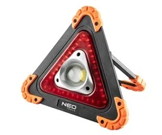 Lampa Baterijos lemputė + įspėjamasis trikampis 2 viename