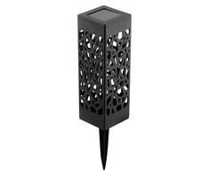 Lampa Saulės energija varomas sodo šviestuvas SMD stulpeliu, 4 vnt.