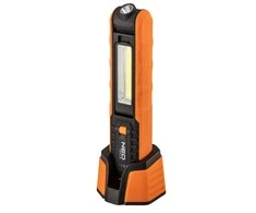Lampa Įkraunamas dirbtuvių šviestuvas 500 lm COB + pagrindas + įkroviklis