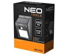 Lampa Saulės energija varomas sieninis šviestuvas 20 SMD LED 250 lm