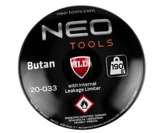 Nabój Butano dujų balionėlis 190 g, daugkartinis