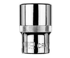 Galvutė Neo Tools 08-018 šešiakampė, 1/2", 18 mm