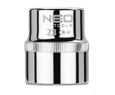 Neo šešiakampis lizdas 1/2 "23 mm (08-023)