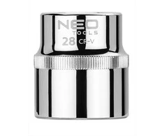 Šešiakampis lizdas Neo 1/2" 28mm 08-028