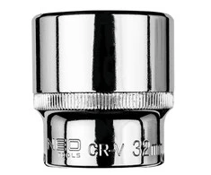 NEO 8-432 1/2" 32 mm šešiakampė galvutė (trumpas)