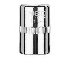Neo šešiakampis lizdas 1/4 "11 mm (08-229)