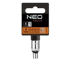 Šešiakampė galvutė Neo 1/4", 4mm