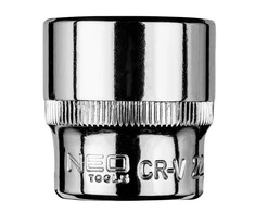 Nasadka 3/8" šešiakampė galvutė, 22 mm