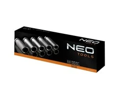 Neo Smūginių dangtelių komplektas 6 kampų 10-24 mm ilgio 10vnt. (12-107)