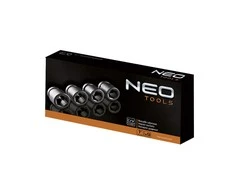 Neo Šešiakampių antgalių rinkinys 1" 27-50mm, 9 vnt