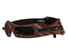 Sulankstomas peilis Neo Tools, nerūdijantis plienas, 220 mm