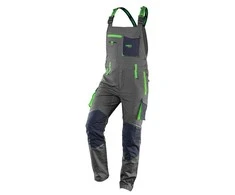 Ogrodniczki PREMIUM darbo kombinezonas, 100 % medvilnė, plyšimui atsparus audinys, XS dydis