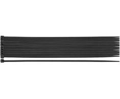 ‎Opaski EXTREME kabelių raiščiai 2,5 x 200 mm, juodi, 20 vnt.