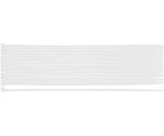 ‎Opaski EXTREME kabelių raiščiai 2,5 x 200 mm, balti, 100 vnt.