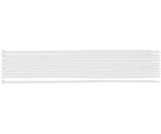 ‎Opaski EXTREME kabelių raiščiai 3,6 x 200 mm, balti, 20 vnt.