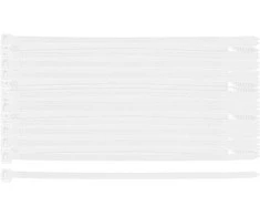 ‎Opaski EXTREME kabelių raiščiai 4,8 x 150 mm, balti, 100 vnt.