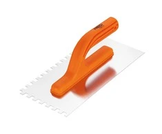 Dantyta mentelė NEO 50-203, 270 x 125 mm, 8 x 8 x 8 mm, plastikine rankena