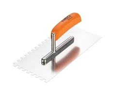 Dantyta mentelė NEO 270 x 128 mm su medine rankena